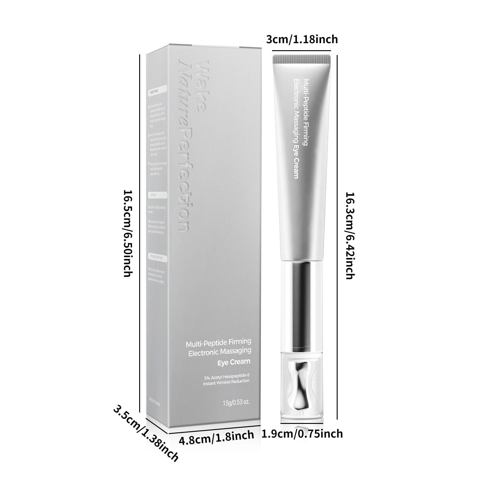 Multi-Peptide Anti-Wrinkle Massage Eye Cream - HaiyiBeauty